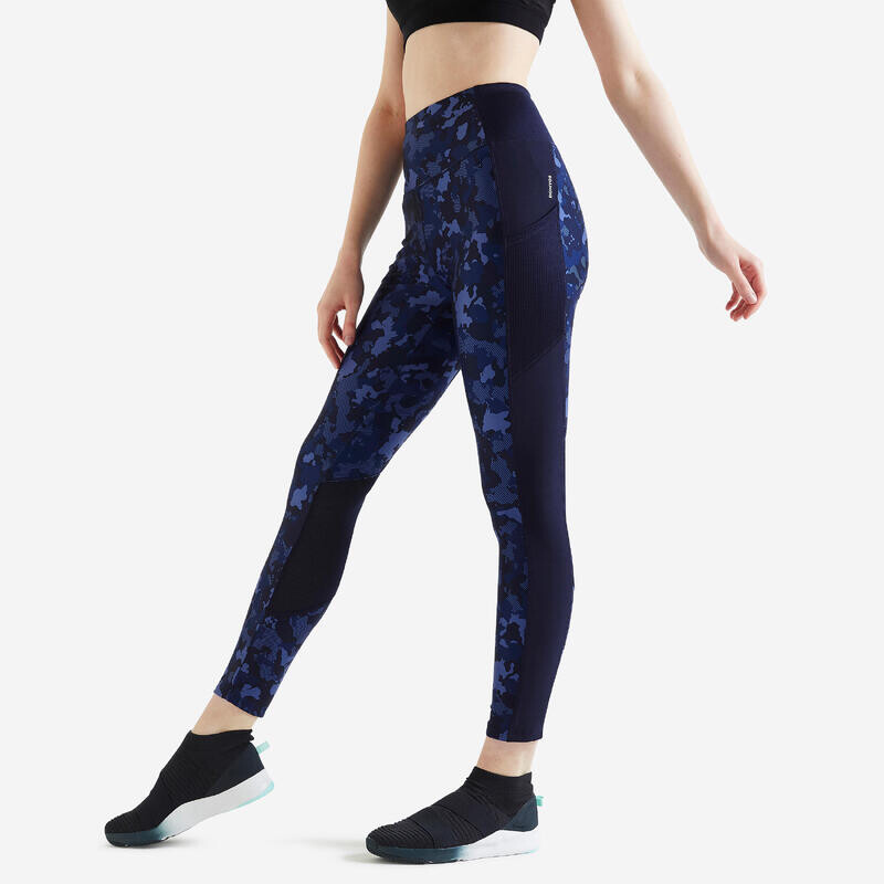 

Спортивные леггинсы Domyos, цвет blau/asphaltblau