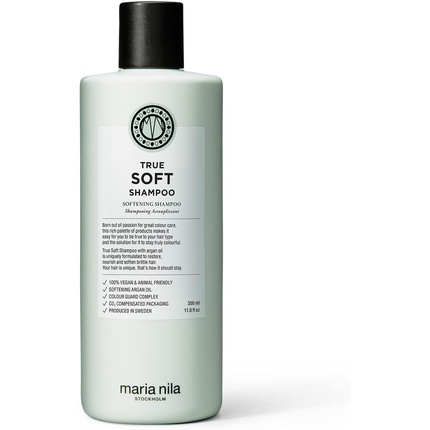 

True Soft Shampoo Нежный и укрепляющий шампунь для сухих волос с насыщенным аргановым маслом 350мл, Maria Nila