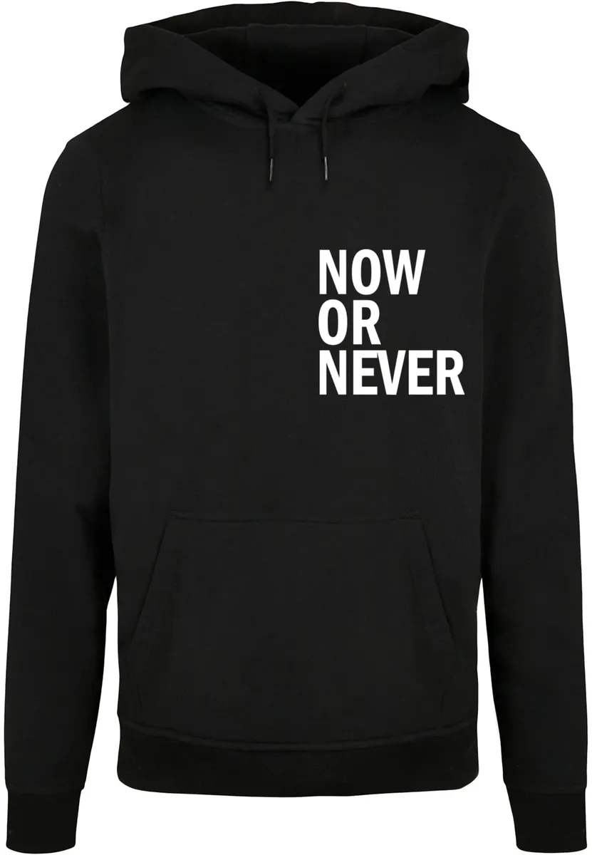 

Толстовка с капюшоном Merchcode " Merchcode Men's Now Or Never Basic Hoody", черный