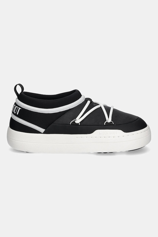 Зимние ботинки женские Moon Boot MB PARK ICON короткие текстильные, черный — фото 2
