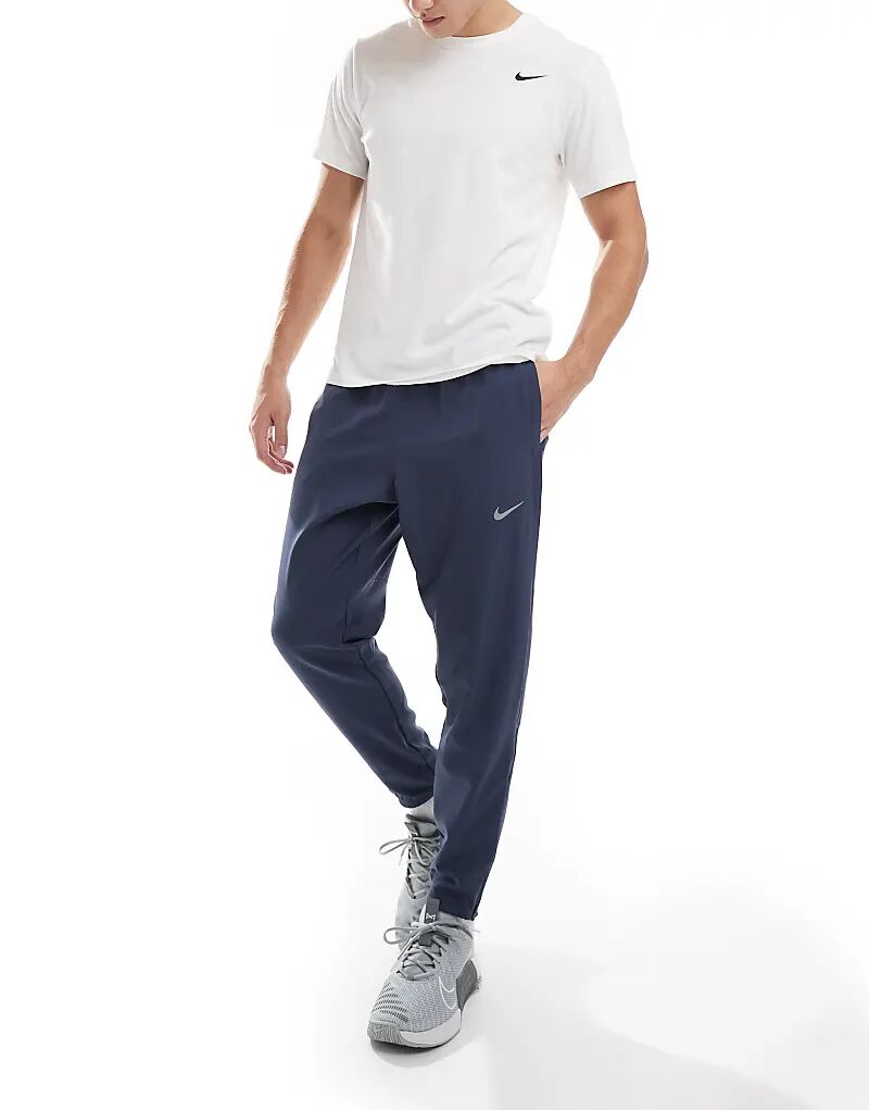 

Брюки из ткани Dri-FIT синего цвета Nike Running