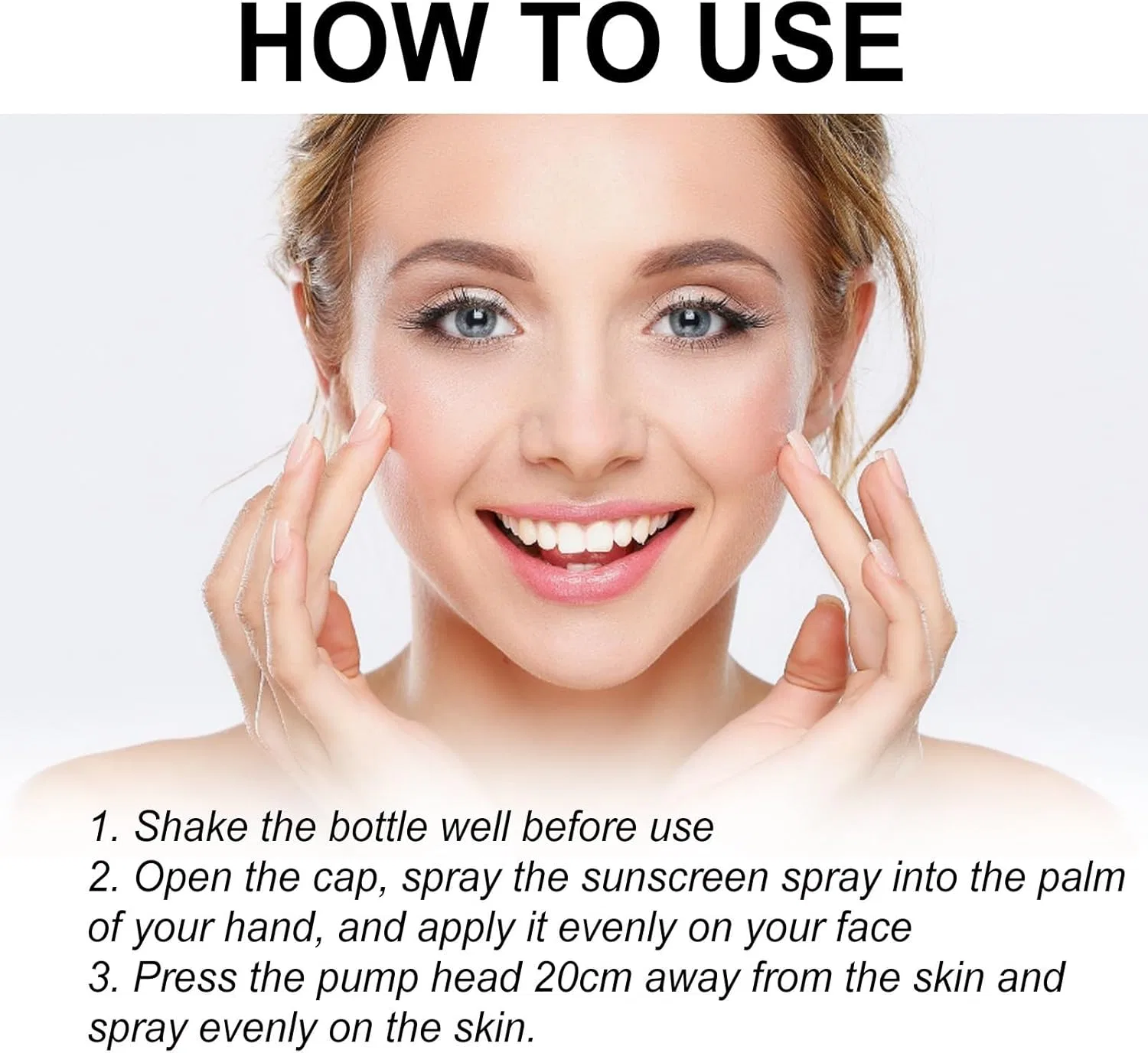 Солнцезащитный спрей для лица и тела Rice Sunscreen Spray белый 100 мл Generic — фото 4