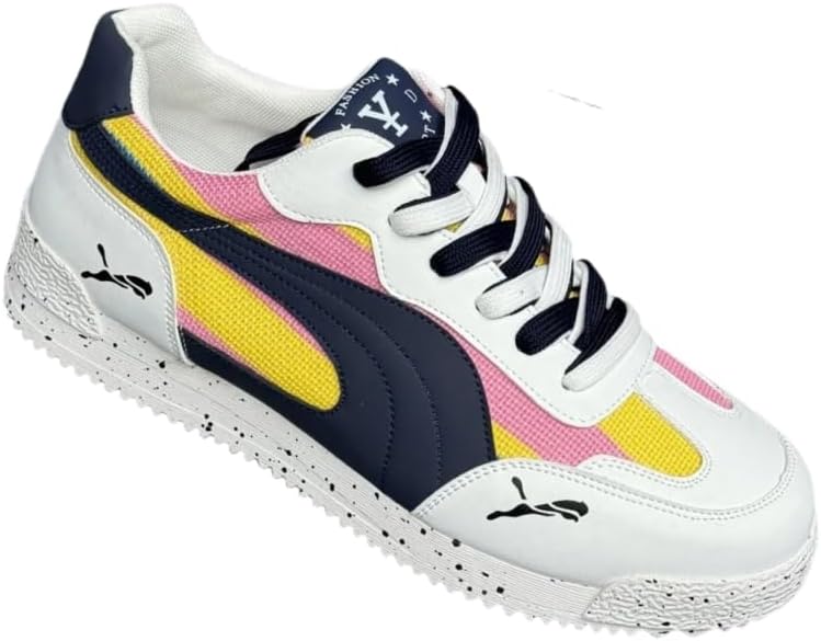 

Мужские дышащие кроссовки из сетки - легкие, с мягкой подошвой, невысокие, для улицы, Повседневная носка Hoalox, белый/черный