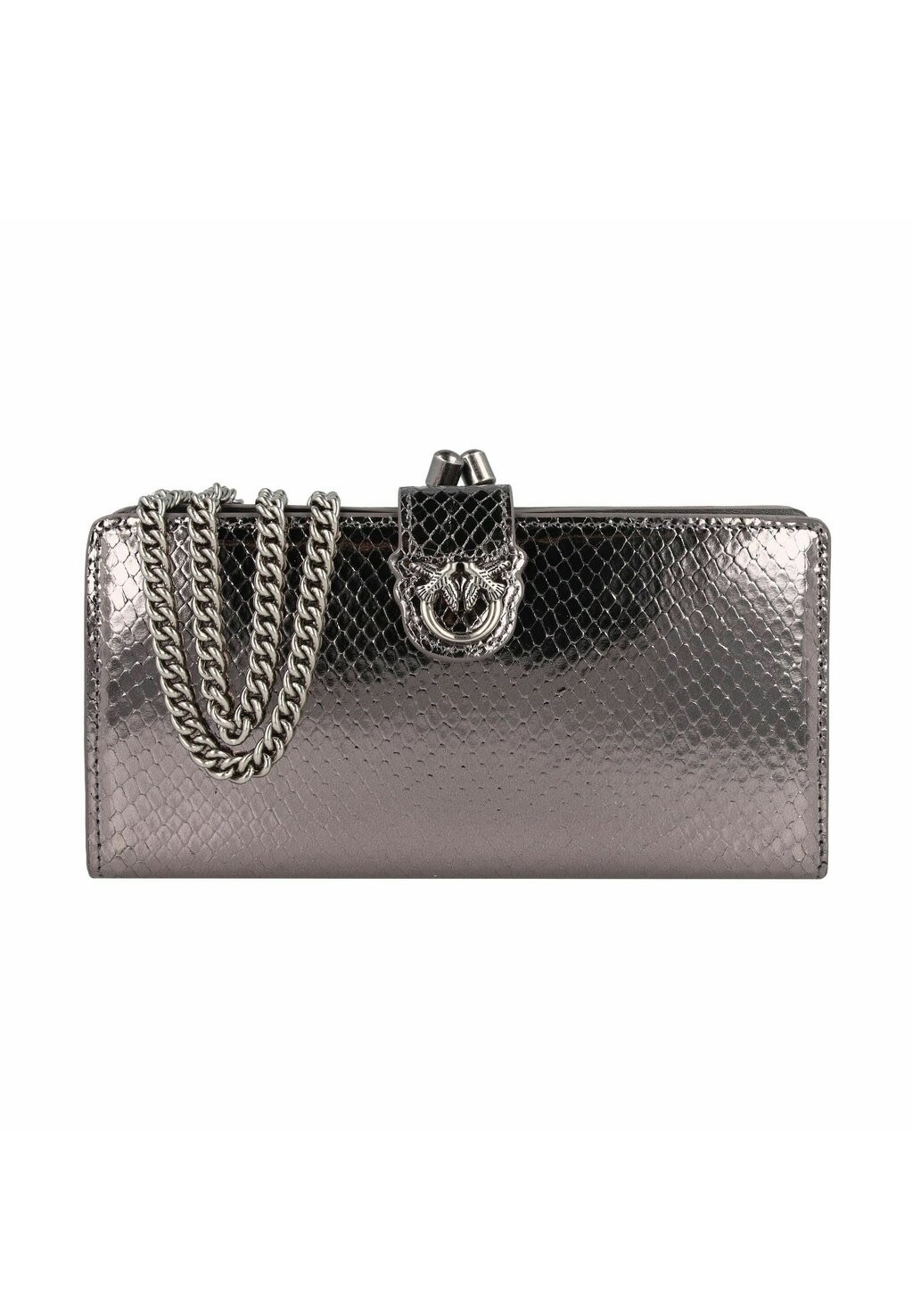 

Клатч Continental Pinko, цвет argento scuro old silver