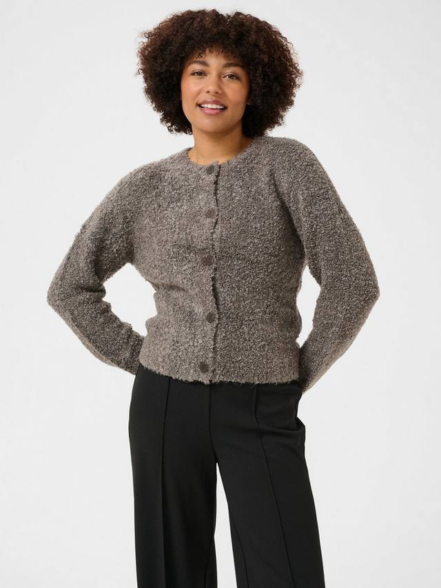 

Вязаный кардиган babbette boucle Soaked In Luxury, цвет Dark Gull Gray