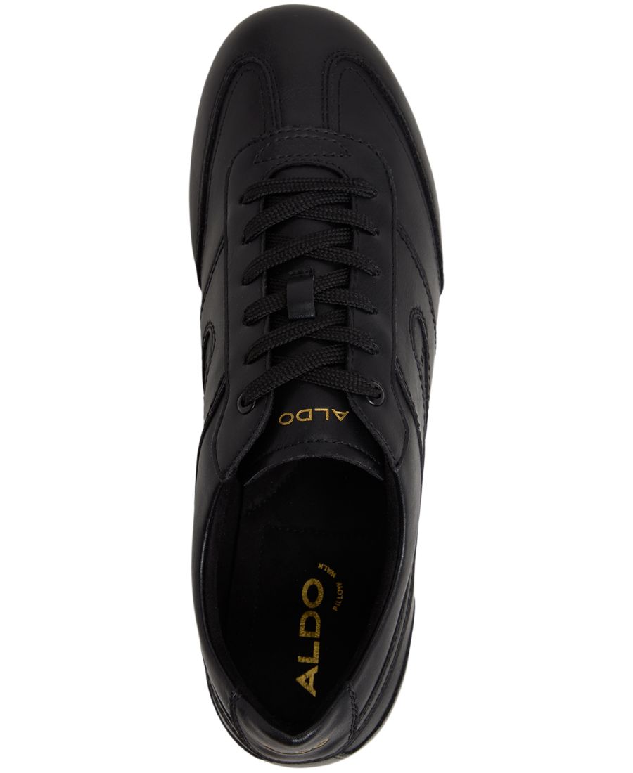Мужские кроссовки Aris на шнуровке ALDO, Smooth black — фото 4