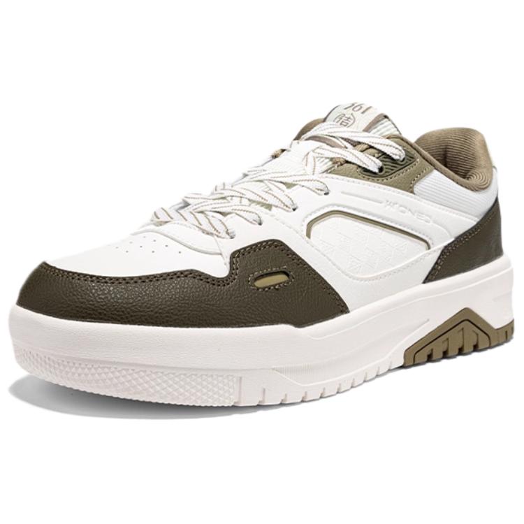 

361° Износостойкие и легкие низкие скейтборд кроссовки Men's White Green