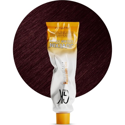 

GK HAIR Global Keratin Professional Hair Color Cream Tube 3.4 Fl Oz 100ml Питательные очищающие краски для укладки Высокоэффективный стойкий полуперманентный натуральный тонер-краска Reds 6.66 Intense Dark Blonde