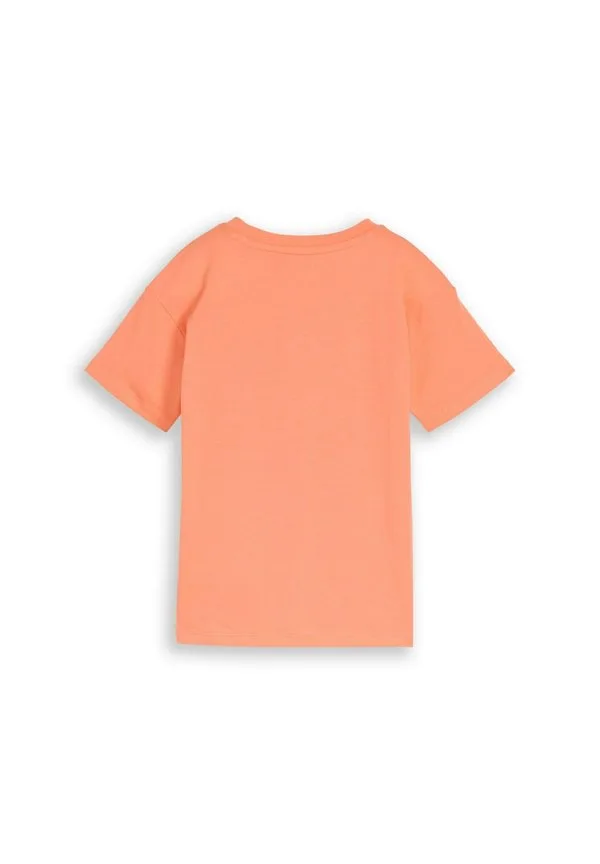 Футболка tom tailor футболка оверсайз базовая футболка Tom Tailor, Bright Coral — фото 2
