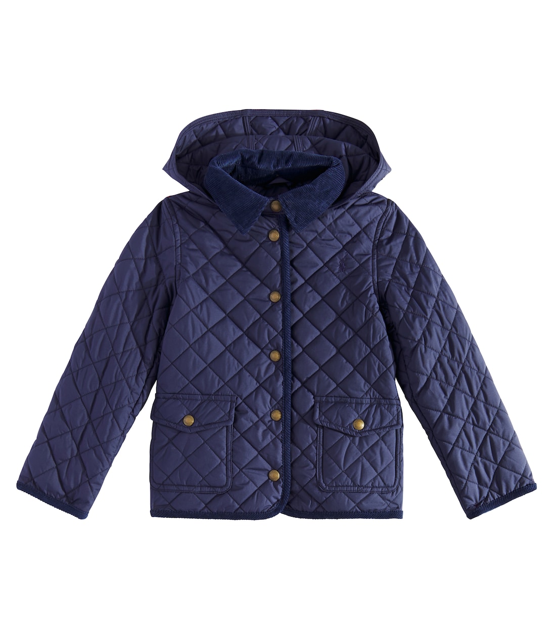 

Стеганая пуховая куртка Polo Ralph Lauren Kids, Newport Navy