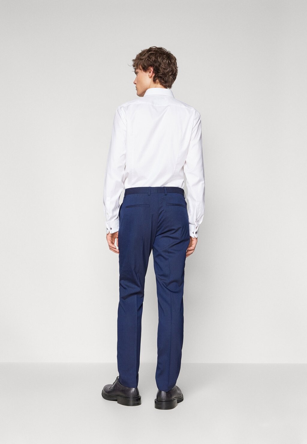 Брюки Regular Pant Calvin Klein, чернильно-синие — фото 4
