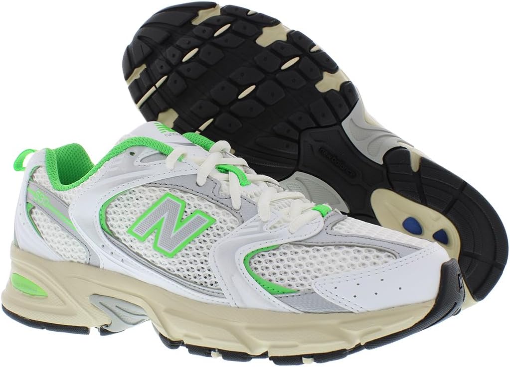 Мужские кроссовки New Balance 530, White/Green — фото 2