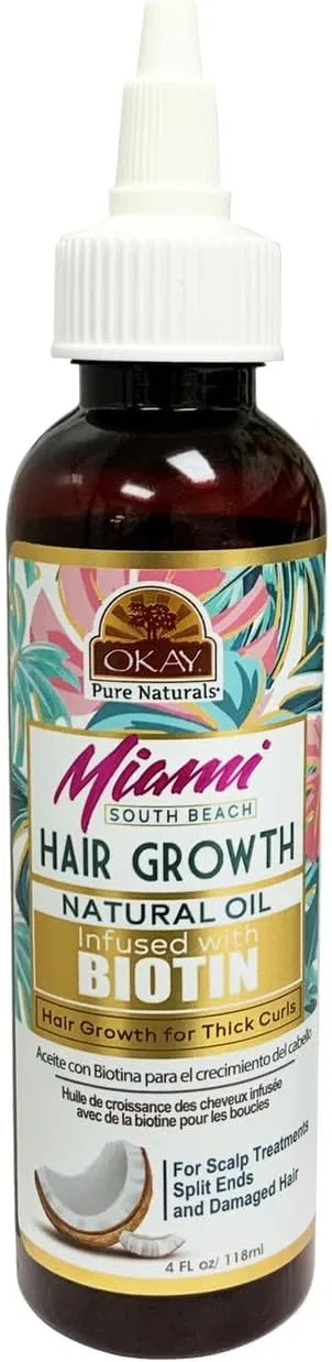 Масло для роста волос OKAY Black Jamaican Castor Oil Coconut Hibiscus 118 мл
