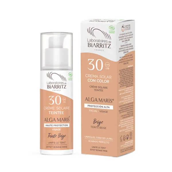 

Солнцезащитный крем для лица в цвете Crema Facial Color Spf 30 Laboratorios Biarritz, цвет beige