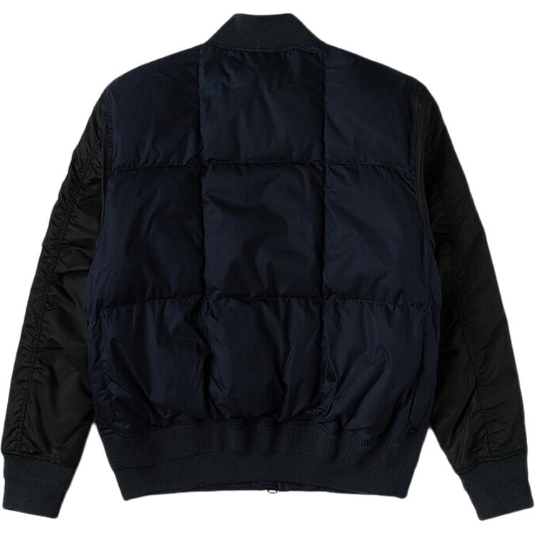 LACOSTE Пуховик мужские FJD/Темно-синий/Черный Stand Collar Moderate — фото 3