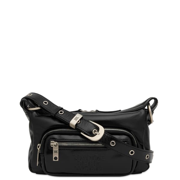 

Мини-Сумка-Хобо Outpocket Margesherwood, черный