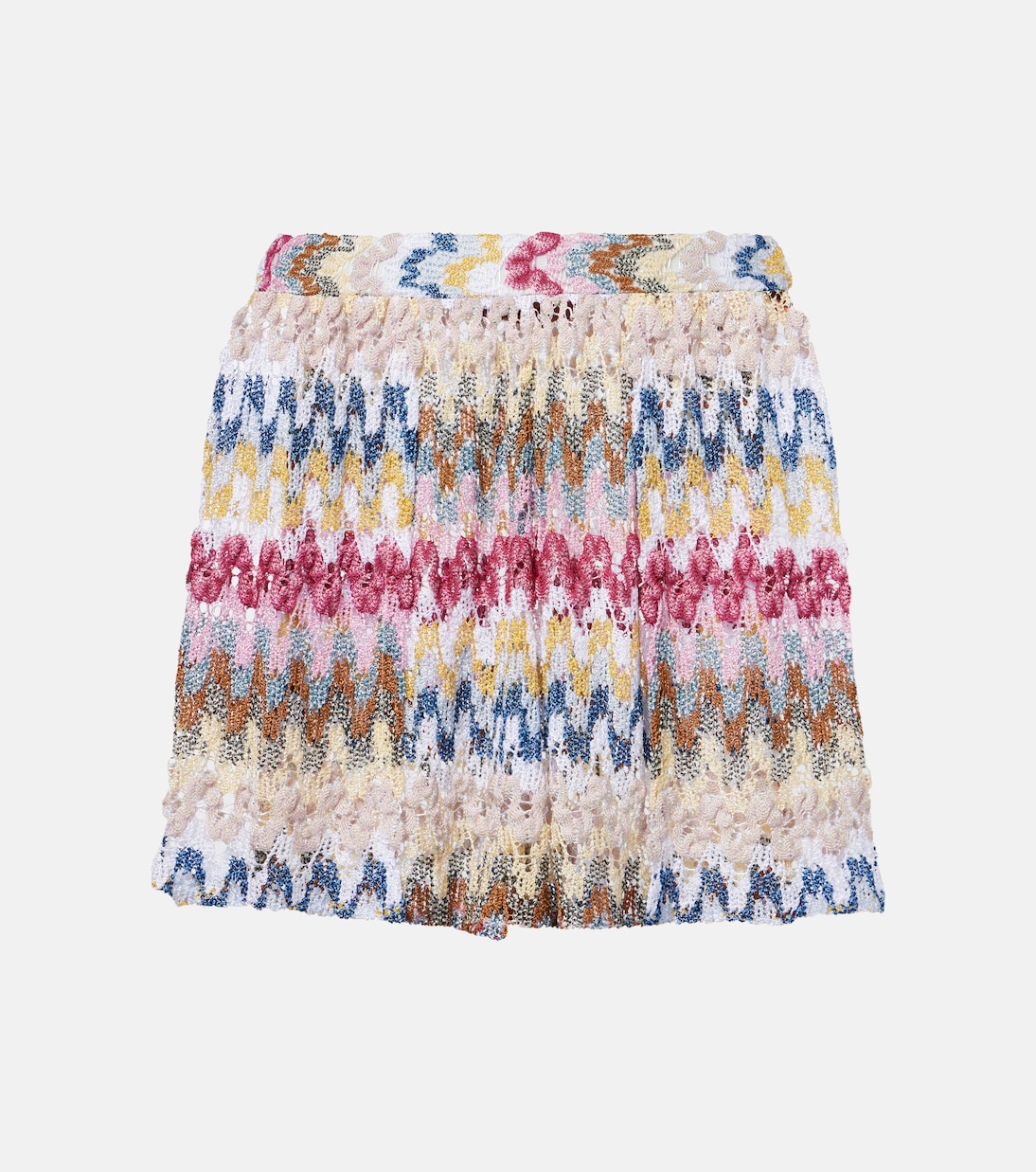 

Вязаные шорты из ламе Missoni, Multi White Base