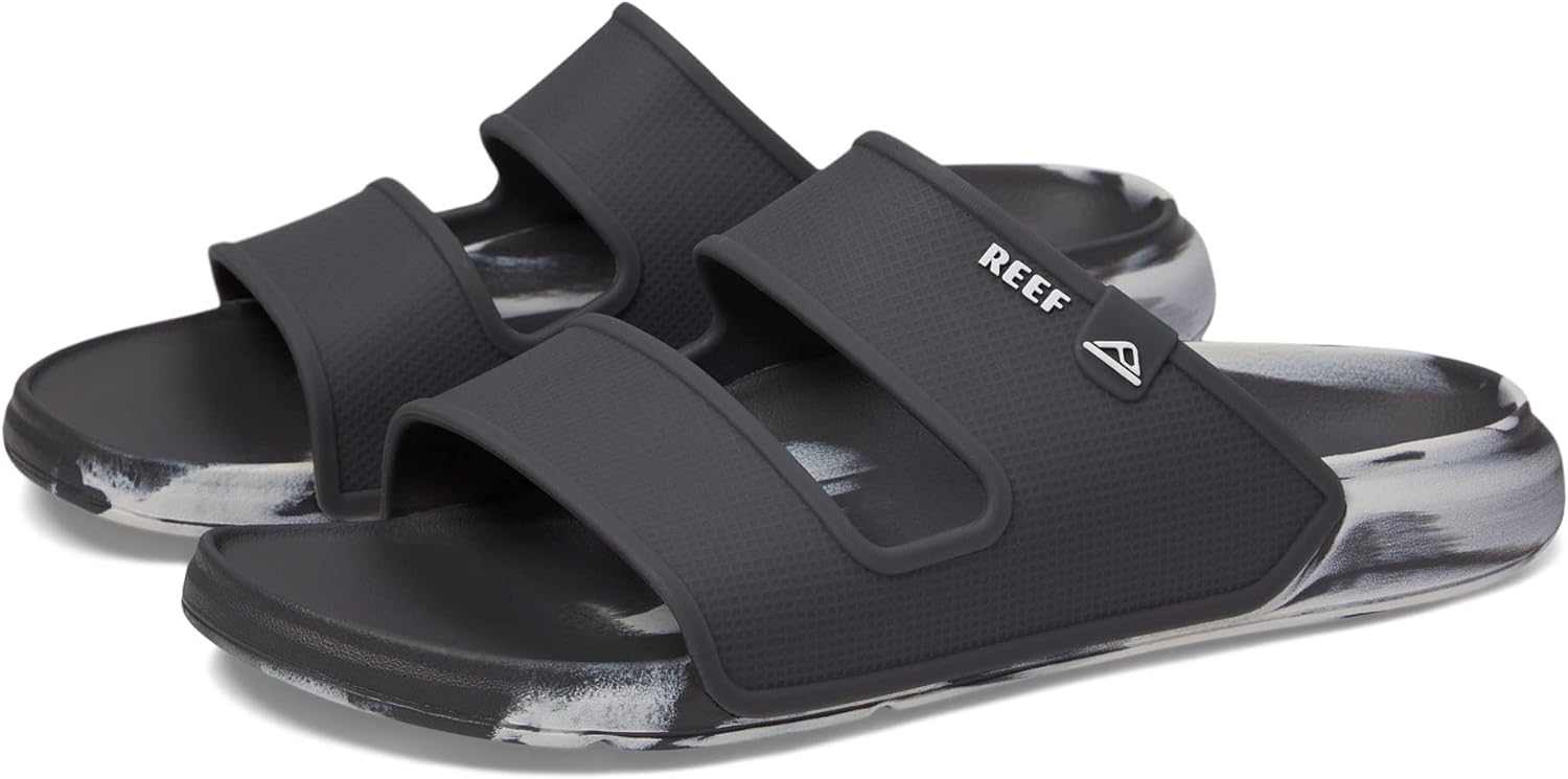 

Мужские водонепроницаемые шлепанцы REEF Oasis Double Up, белый/серый