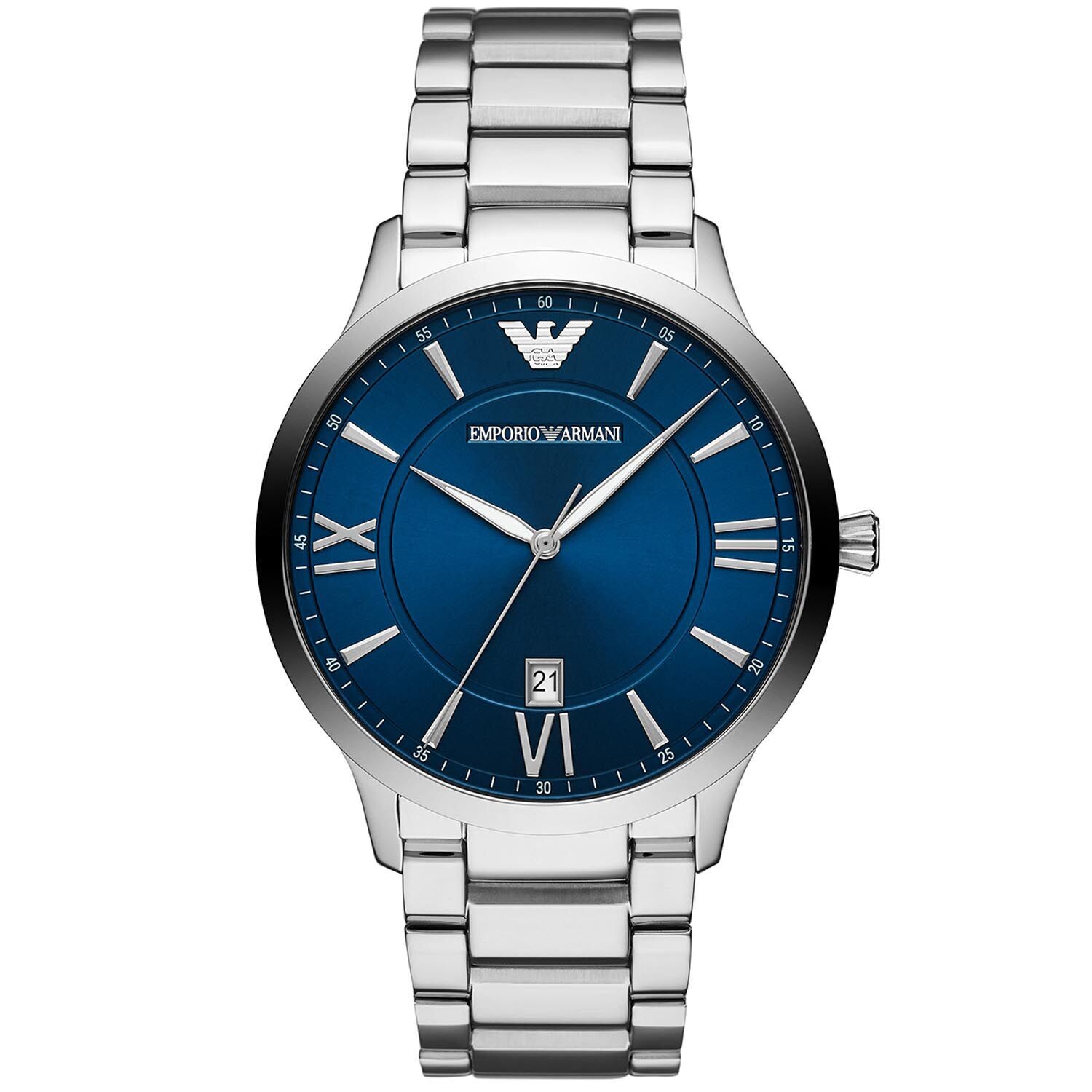 

Серебряные мужские часы Armani Emporio