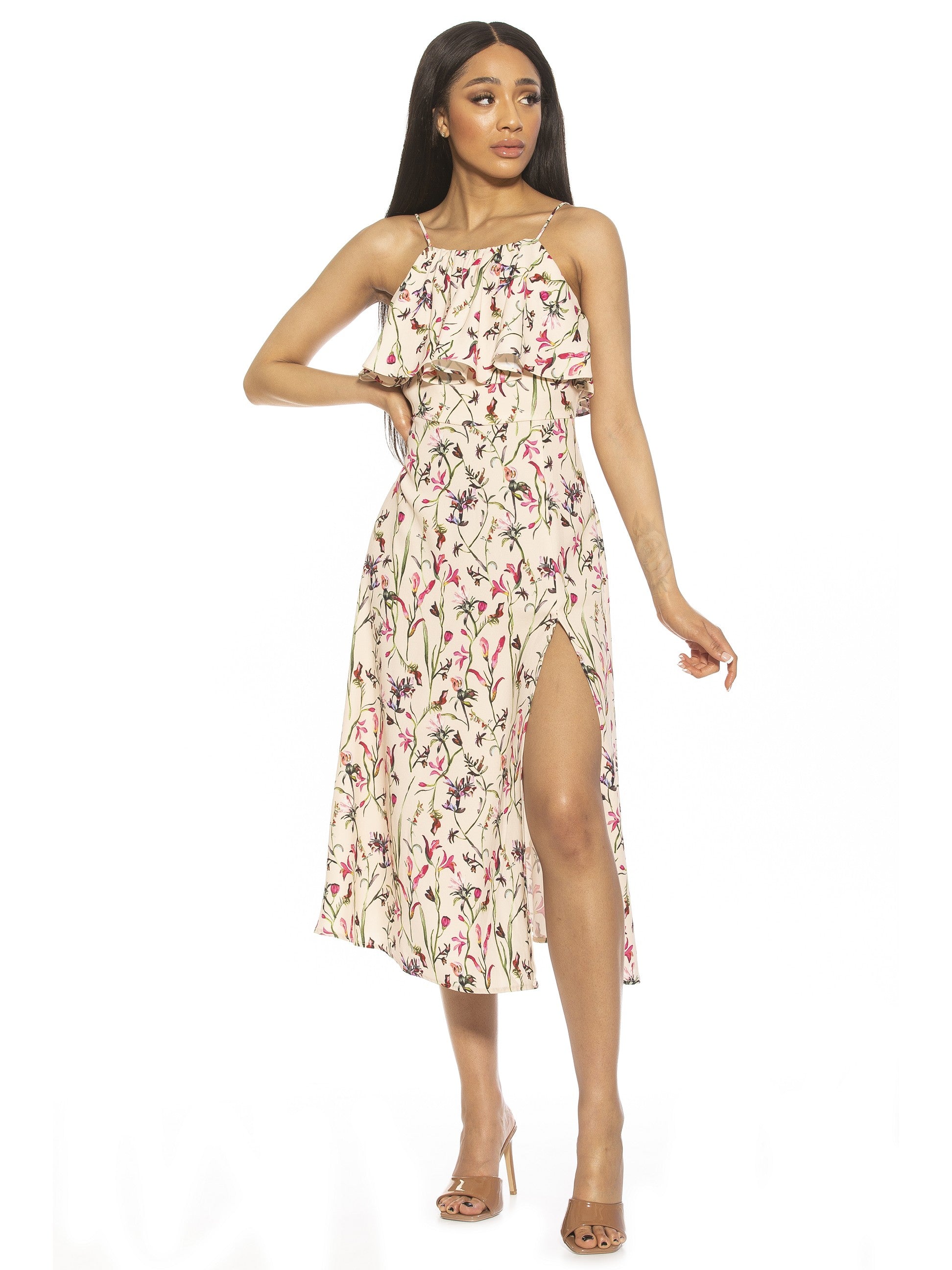 

Платье миди Hailee ALEXIA ADMOR, цвет beige floral