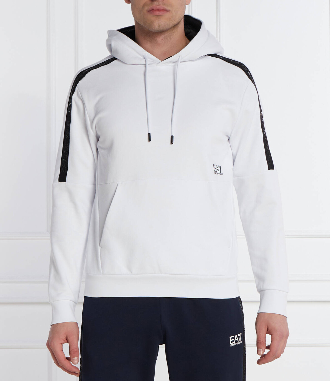 

Толстовка EA7 Regular Fit, белый