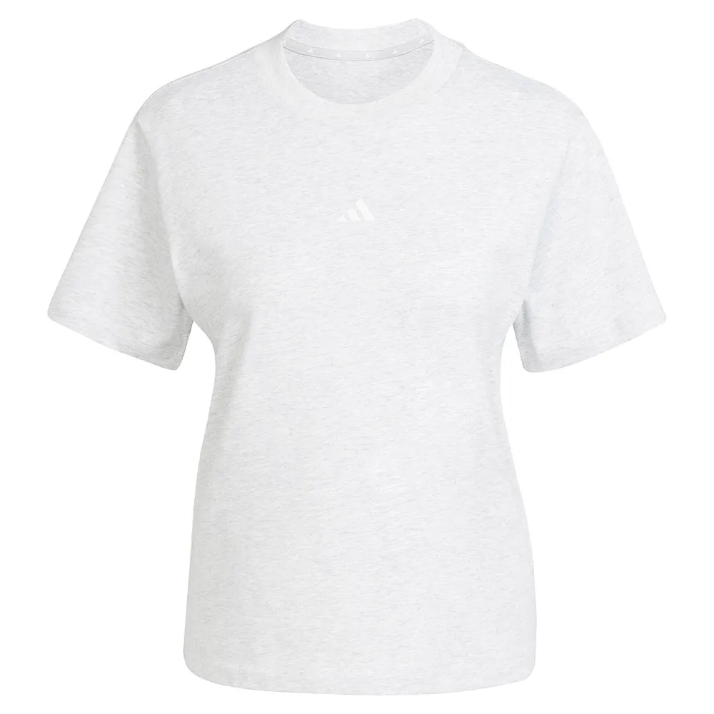 Футболка с коротким рукавом adidas Essentials Small Logo Cotton, белый — фото 3