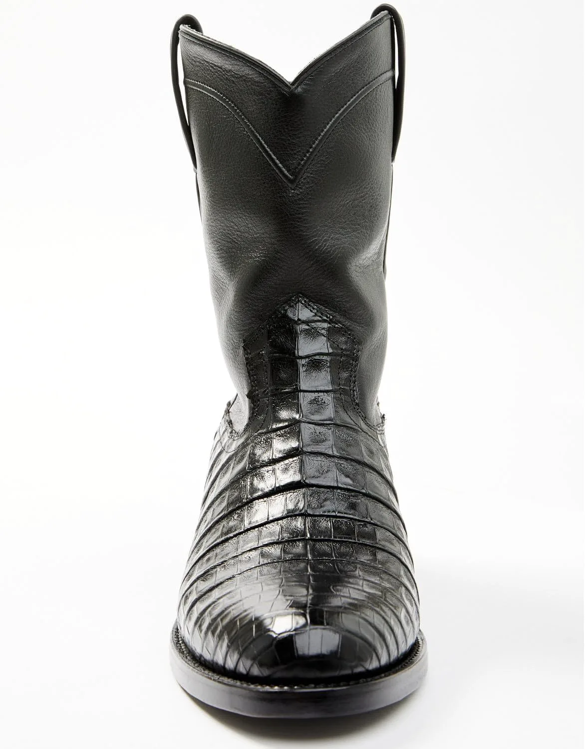 Мужские ботинки Cody James Black 1978 г., модель 1978 Carmen Exotic Caiman Belly - Bbxsp24l5-11, черный — фото 2