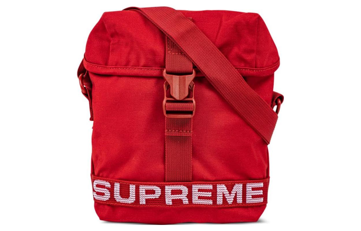

Supreme Нейлоновая наплечная сумка через плечо унисекс красная
