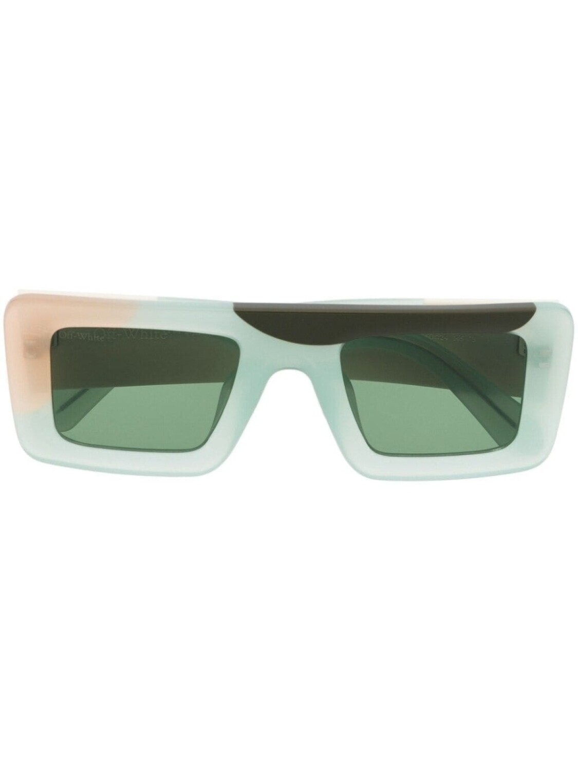 

Off-White Eyewear солнцезащитные очки Seattle в прямоугольной оправе, зеленый