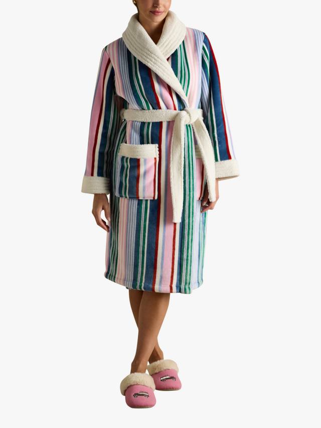 

Пеньюар из флиса Matilda в полоску Joules, Multi