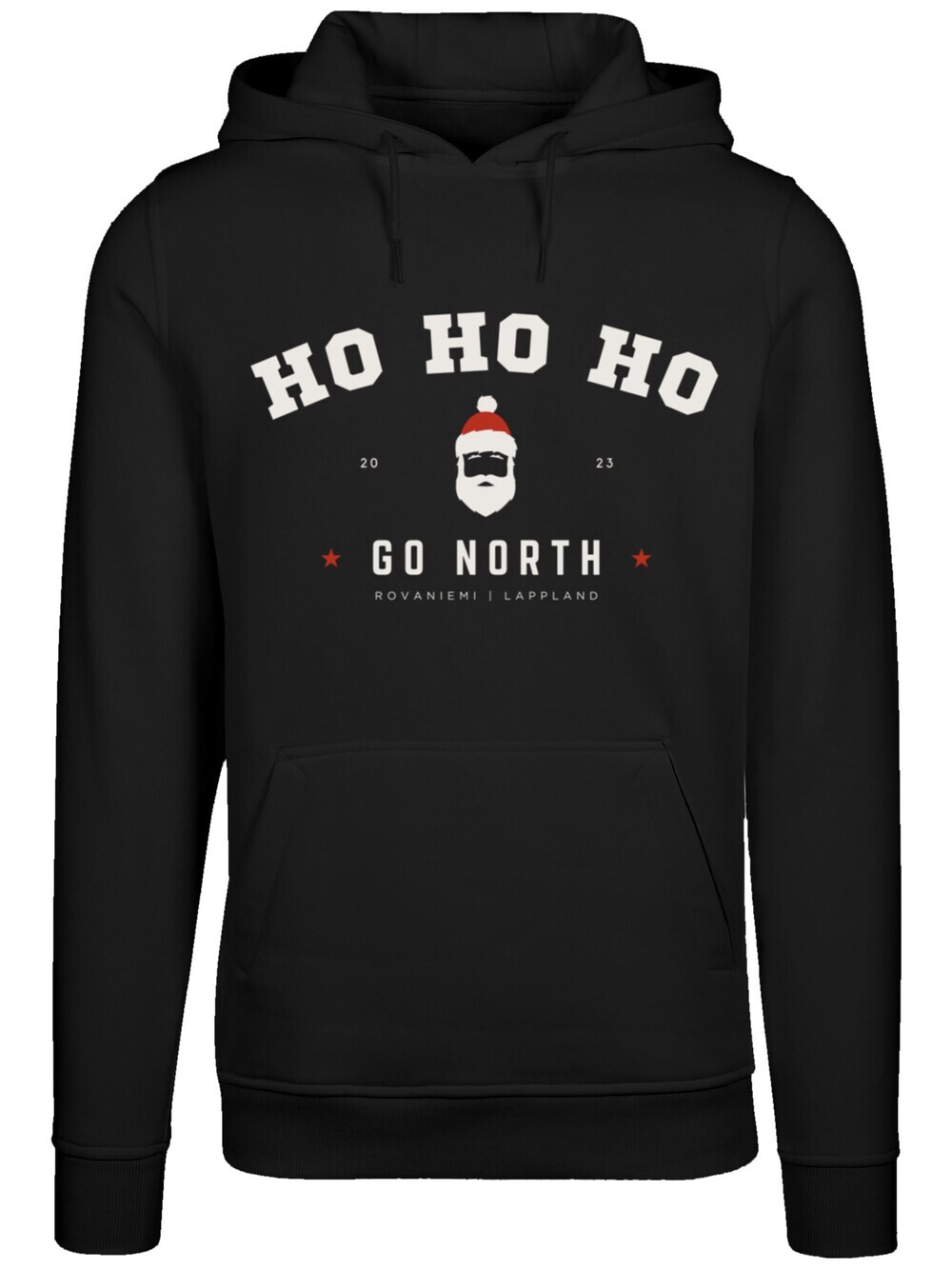 

Толстовка F4Nt4Stic Ho Ho Ho Santa Weihnachten, черный