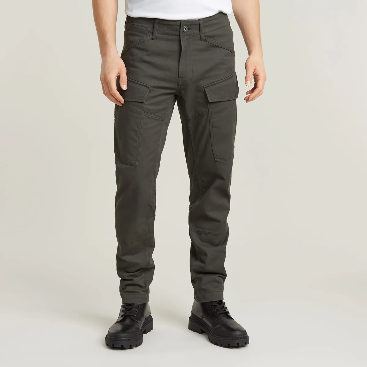 

Брюки-карго G-Star RAW "Rovic Cargo Regular Tapered", цвет Raven