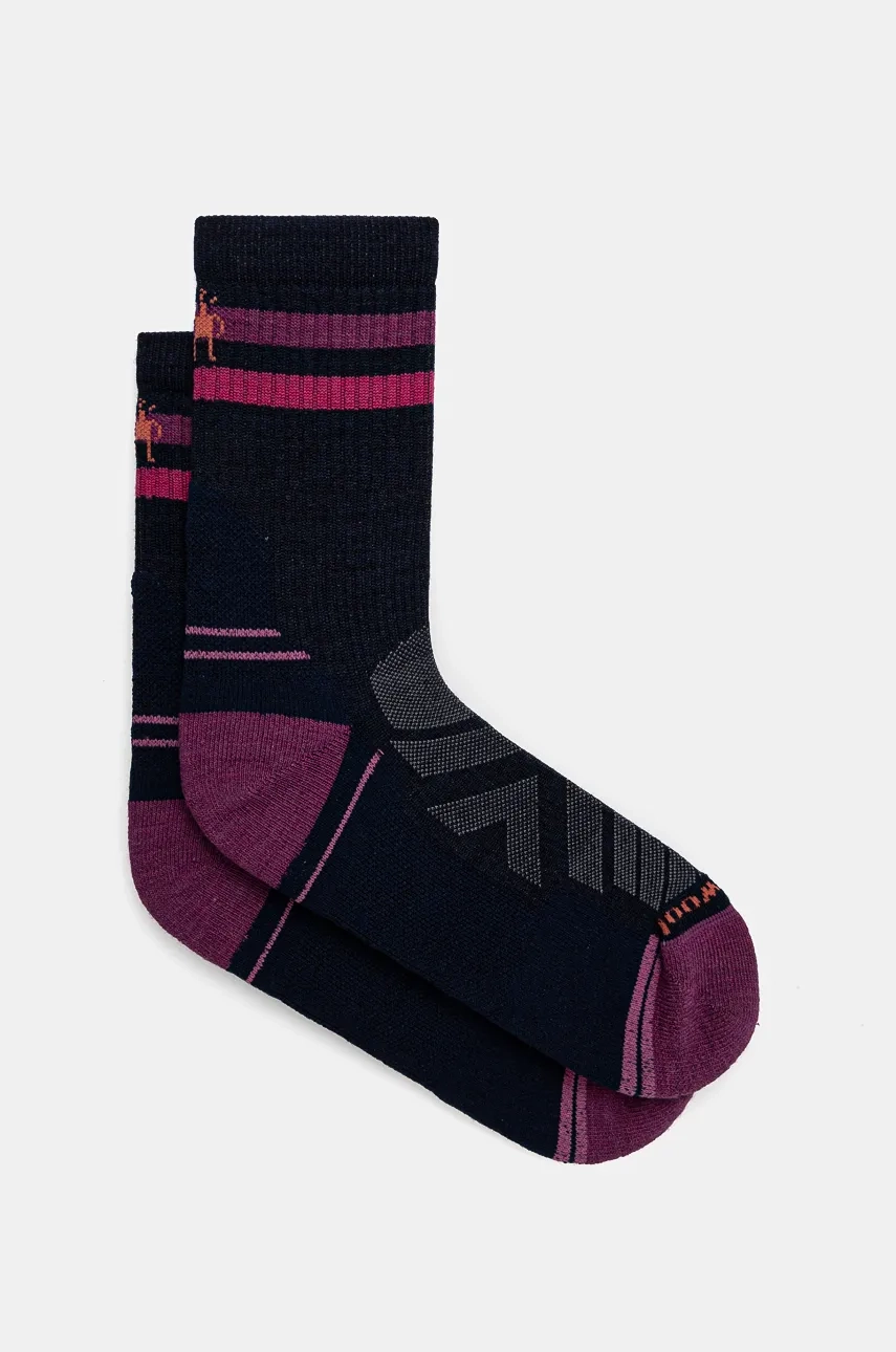 

Носки в полоску Hike Light Cushion Tube Smartwool, темно-синий