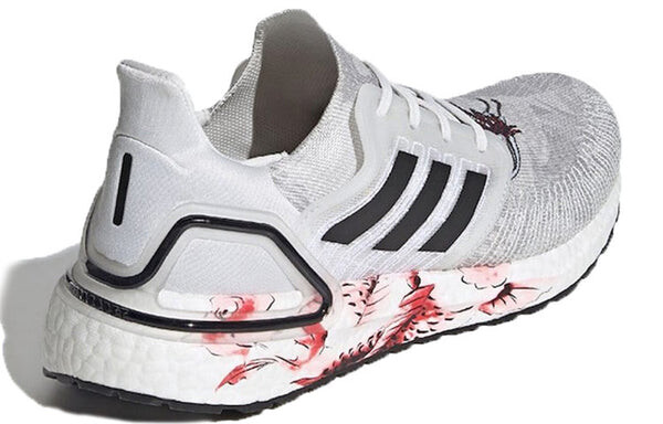 Кроссовки ультра буст 20 Adidas, серый — фото 3