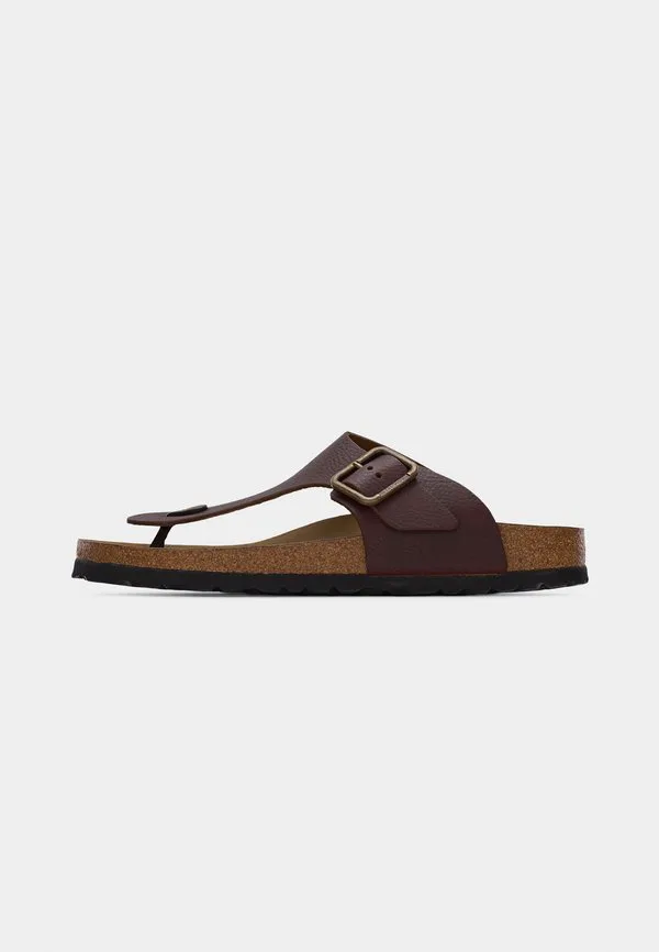 Узкие сандалии рамзеса с т-образным ремешком Birkenstock, Roast — фото 2