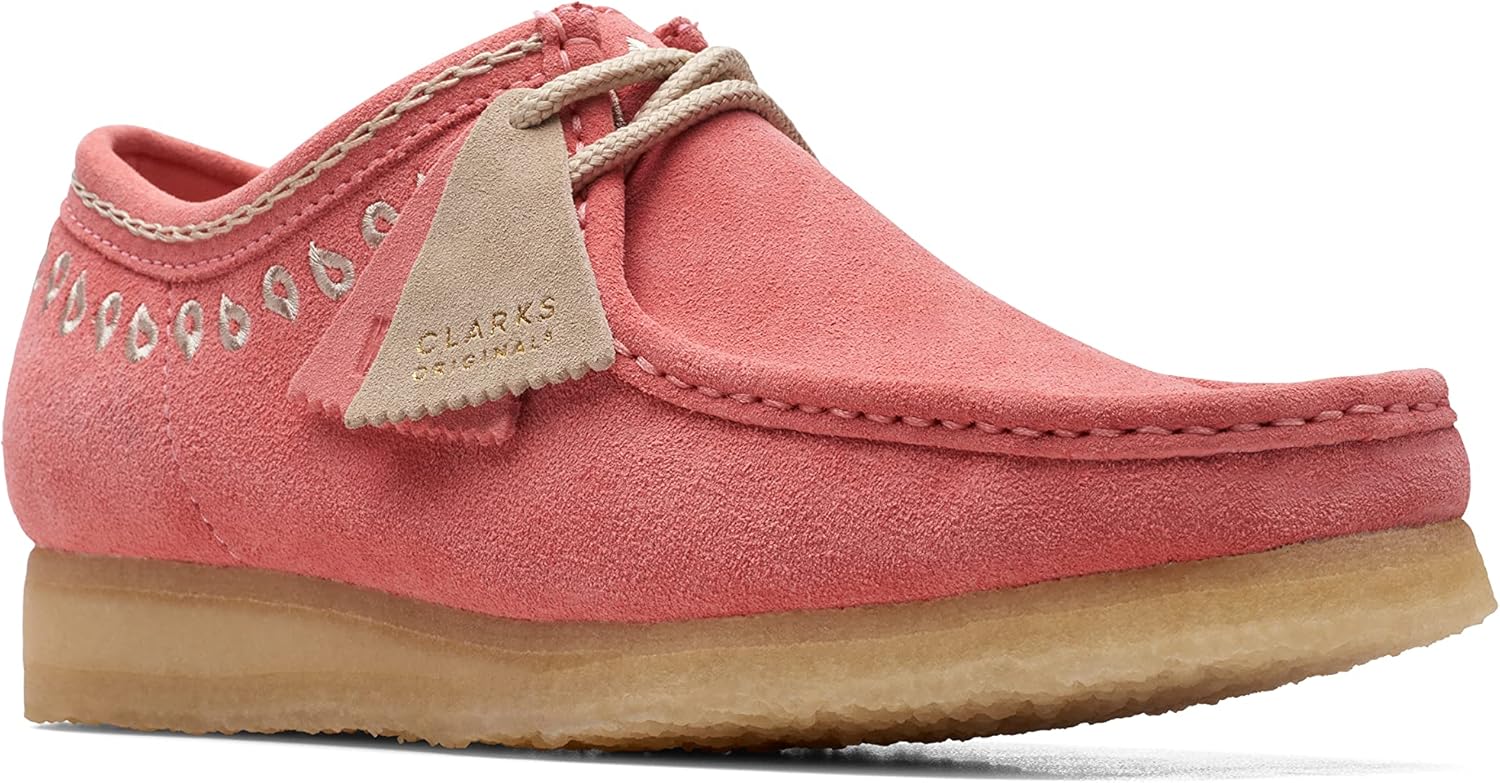 

Мужские кроссовки Wallabee от Clarks, розовый