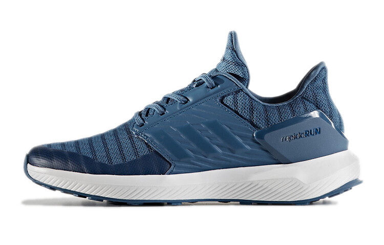 

Кроссовки Rapidarun Kids с низким верхом, белые/королевские/зеленые Adidas