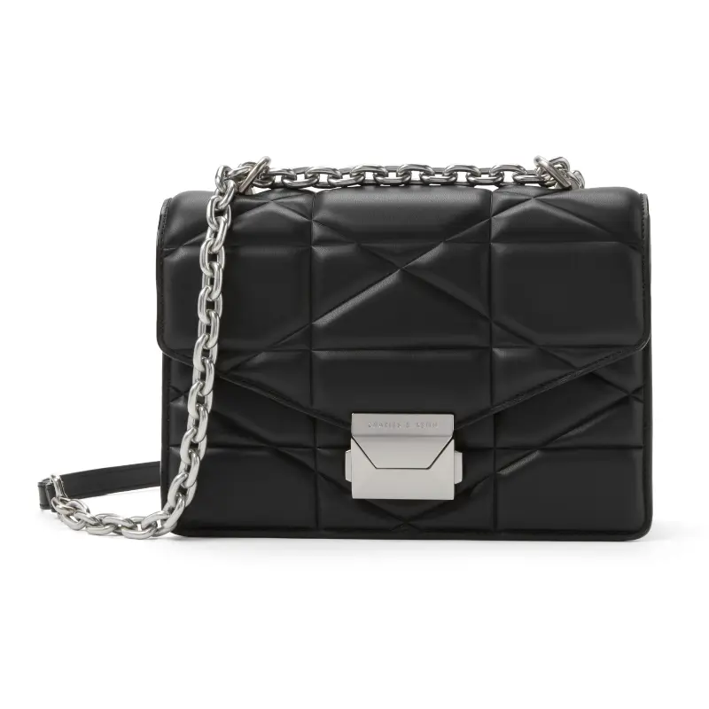 

Charles&Keith Женская сумка через плечо CHARLES & KEITH, Белый