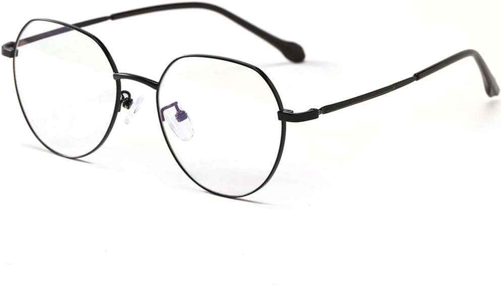 

Ретро-солнцезащитные очки в узкой оправе для мужчин и женщин, металлические овальные солнцезащитные очки, классический винтажный стиль, защита от УФ-излучения UV400 для использования на открытом воздухе TKKTLLT, Black Clear