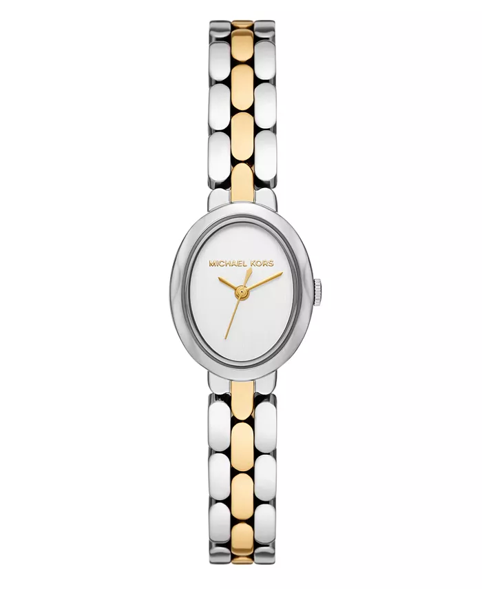 

Женские часы Maude с тремя стрелками и двухцветным корпусом из нержавеющей стали, 21 мм Michael Kors