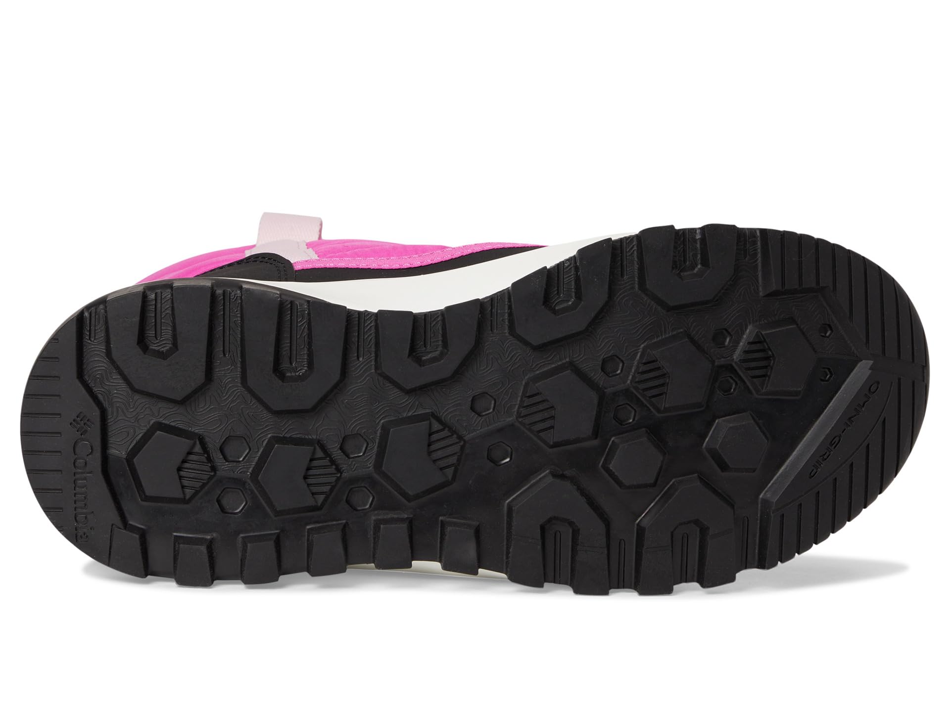 Ботинки Columbia Kids Snowtrot Mid, цвет Pink Ice/Satin Pink — фото 3
