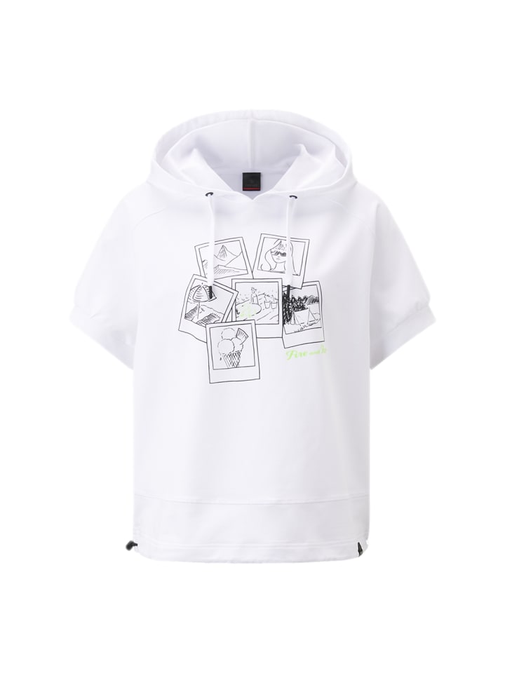 

Bogner Худи с короткими рукавами Sharon белого цвета