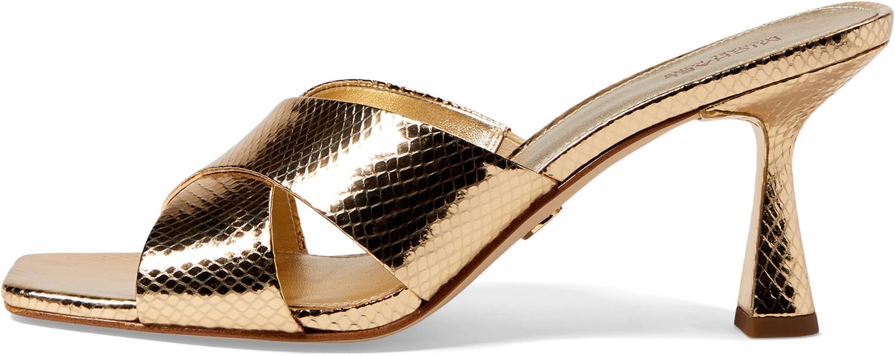 Туфли MICHAEL Michael Kors Women's Clara Mule, Pale Gold — фото 4