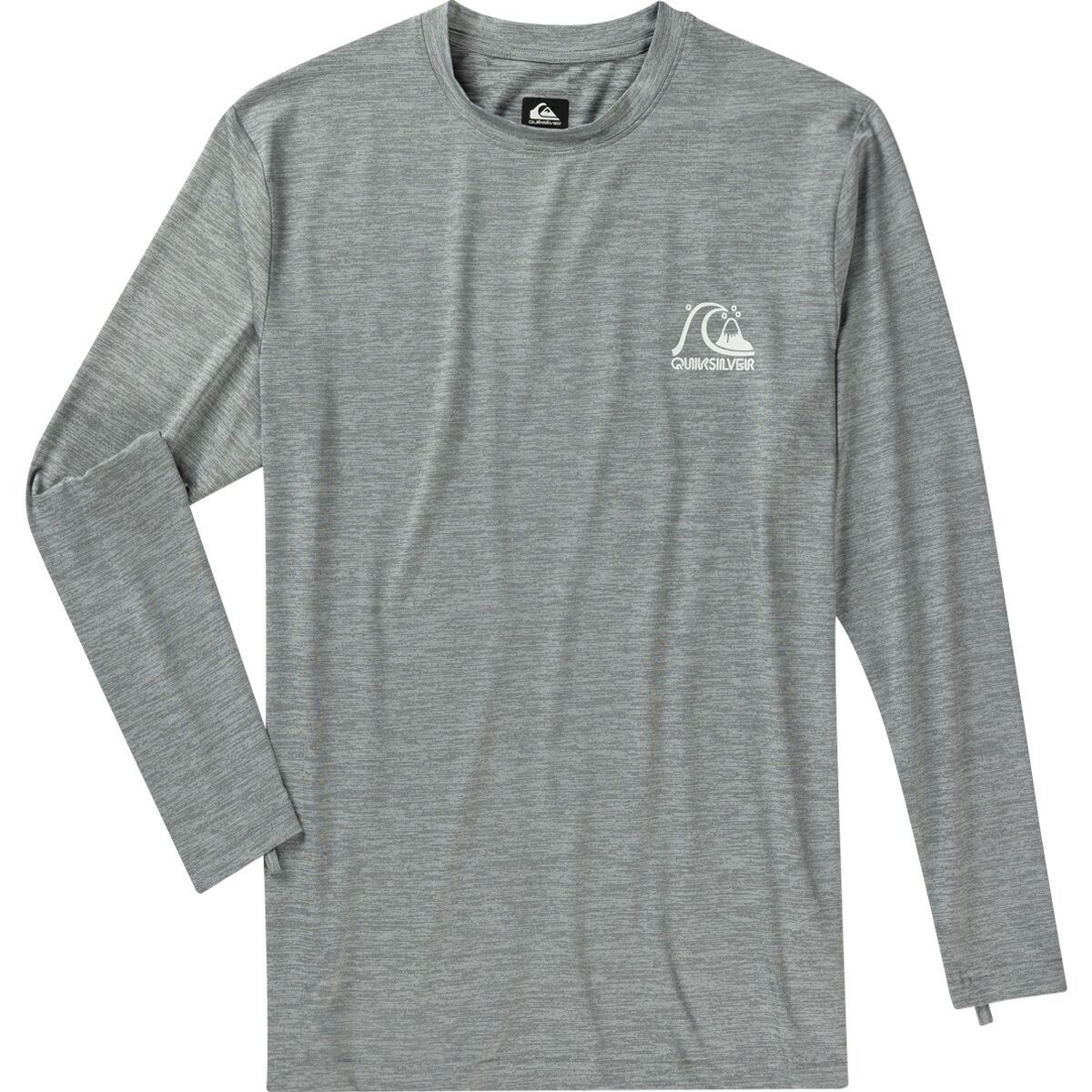 

Футболка с длинным рукавом с логотипом Dna Surf Quiksilver, серый