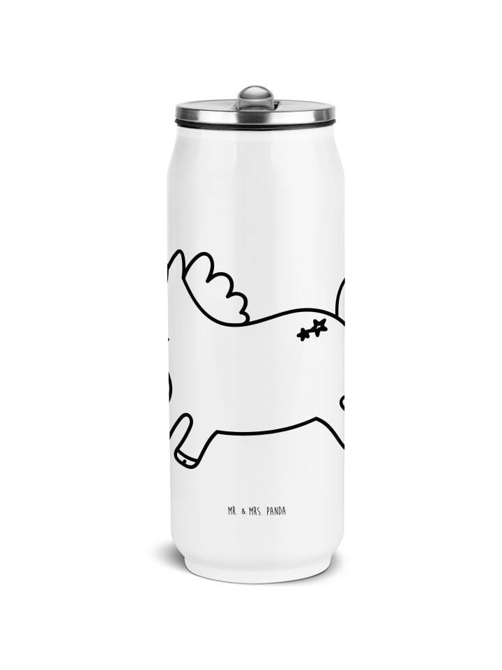 

Mr. & Mrs. Panda Бутылка для напитков "Unicorn Happy" без слогана, белого цвета