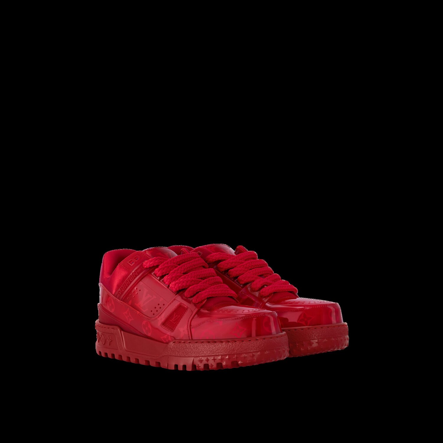 

Кроссовки LV Trainer Maxi Louis Vuitton, красный