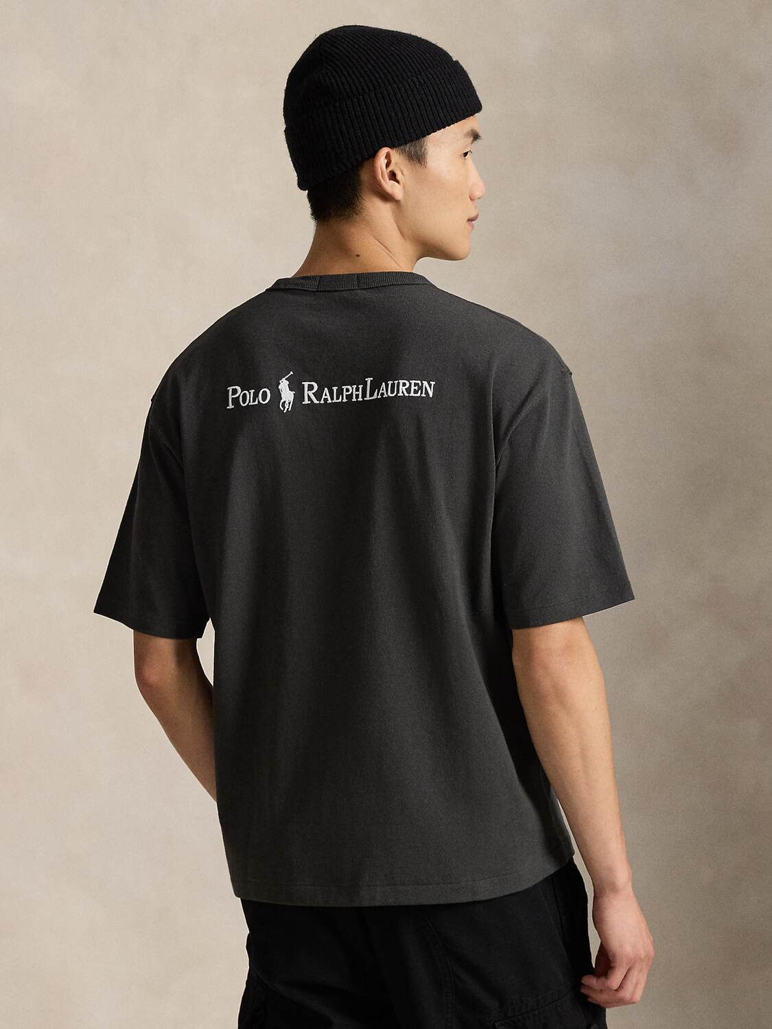 Polo Ralph Lauren Футболка в темно-сером цвете — фото 2