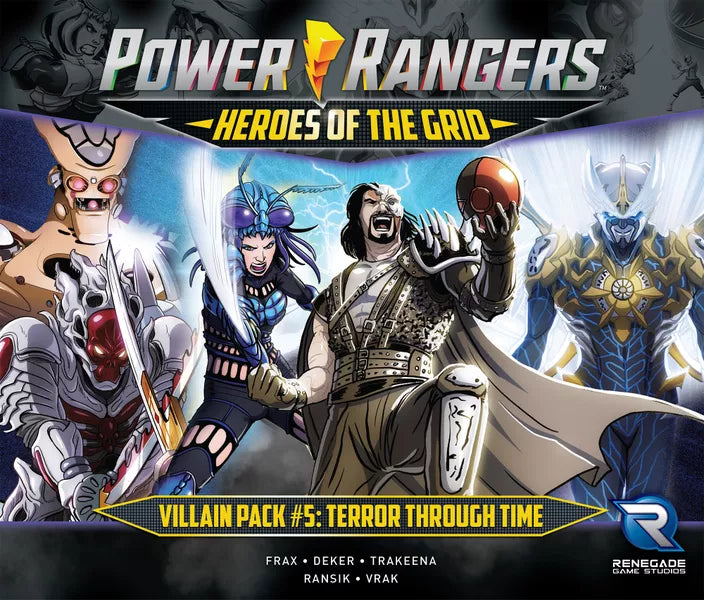 

Настольная игра Renegade Game Studios Power Rangers - Heroes of the Grid - Villain Pack #5 - Terror Through Time