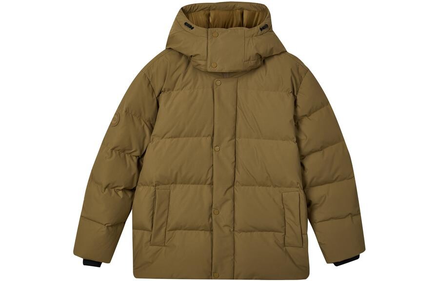 

Цветной пуховик мужской светло-коричневый Skechers