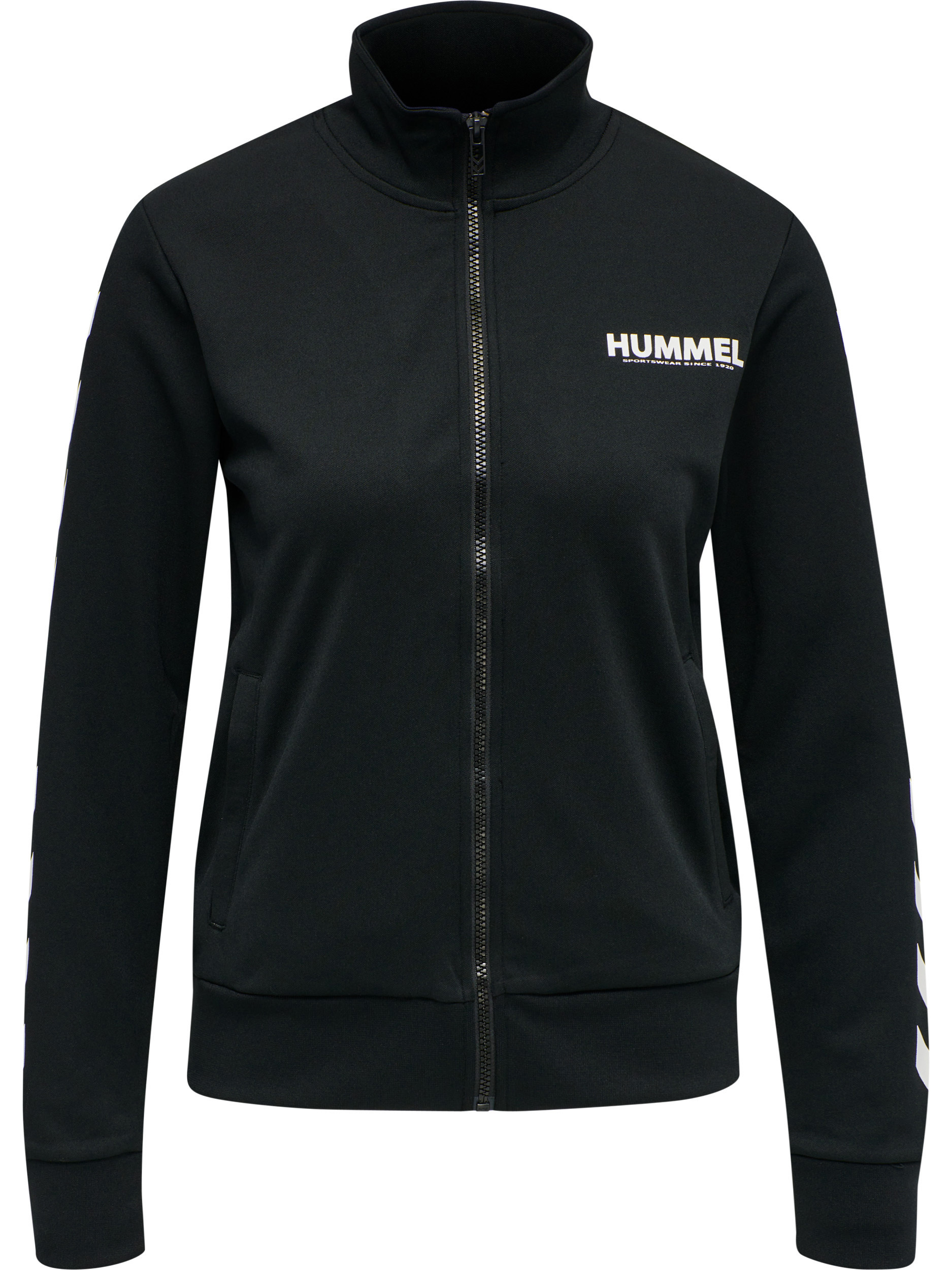 

Толстовка Hummel Reißverschlussjacke Hmllegacy Poly Woman Zip Jacket, черный